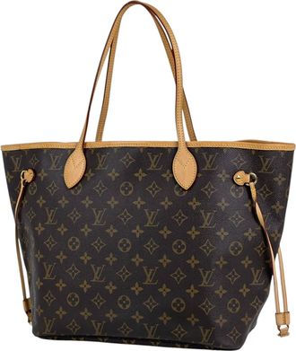 Louis Vuitton Brown Monogram Shoulder Bag Tote Bag (Pre-Owned)