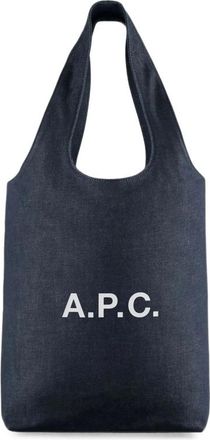 A.P.C. A. p.c. Medium Ninon Denim Tote Bag
