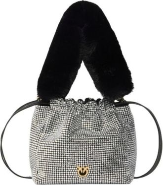 Pinko Pouch Fullstrasimita - Bags - Mujer - Negro - ONE SIZE
