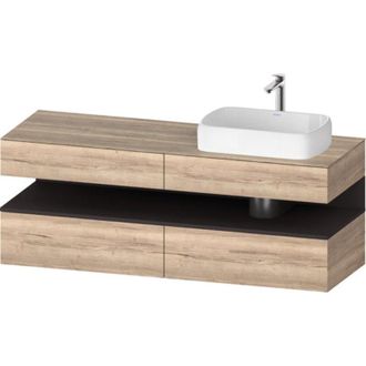 Duravit Qatego Consola Mueble Bajo Lavabo, 2 Extensiones, 2 - Duravit