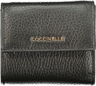 Coccinelle Black Leather Women Womens Wallet