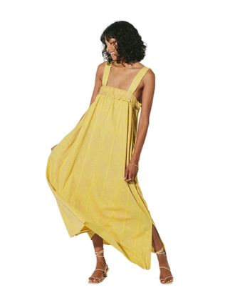 Cleobella Melani Ankle Dress In Camellia