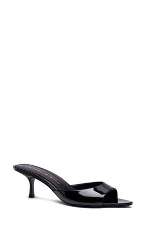 Stuart Weitzman Lexington Mule 50 in Black at Nordstrom, Size 6.5