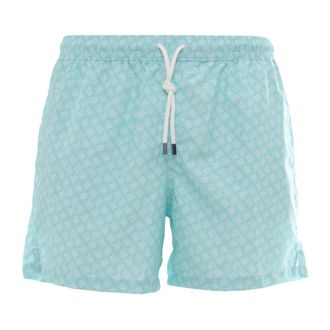 Fedeli Madeira Swim Shorts - male - Fedeli - Beachwear - Blue - 2XL - Swimwear