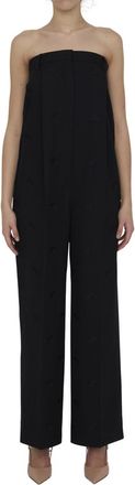 Burberry Black Tailored Flat Front Pants