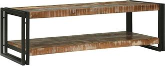 vidaXL Vidaxl - Mesa De Caf&eacute; Multicolor Madera Maciza Reciclada