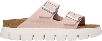 Birkenstock Chunky Pap Arizona Slippers Lichtroze - Dames - Sandalen - Roze - 40 EU - Schoenen