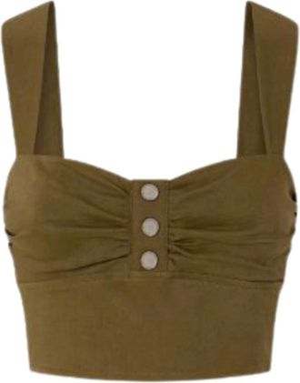 Pinko Mujer, Camisetas, Verde, Talla: S