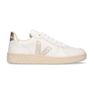 Veja Sneakers, female, White, Size: 11 US Leather Minimalist Sneakers