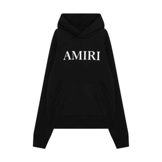 Amiri Hoodies, male, Black, Size: M Core Logo Hoodie