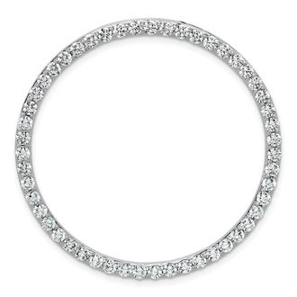 Diamond2Deal 14k Gold Lab Grown Diamond Pendant (3ct, VS, G-H)