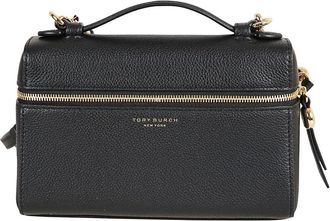 Tory Burch Tassen, Dames, Zwart, ONE Size, Leer, Mini Tas