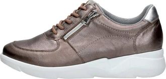Waldl&auml;ufer K-Funky Veterschoenen Laag - Dames - Sneakers - Bruin - 38 1/2 EU - Leer - Schoenen