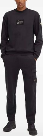 Columbia Felpa girocollo con applicazione - 010 BLACK