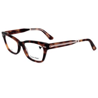 Calvin Klein Womens 52mm Havana Opticals