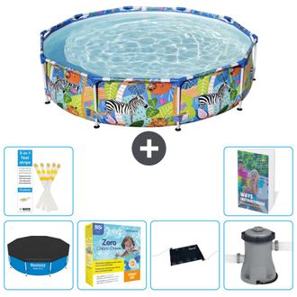 Bestway Piscina Bestway Steel Pro Redonda - Selva - 305x66 Cm - 7-piezas S60
