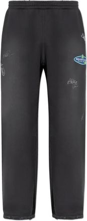 Balenciaga Sweatpants, male, Gray, Size: XL Sweatpants with logo