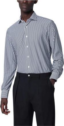 Xacus Active Shirt 558Ml - Heren - Overhemden - Blauw - Maat: L Leer