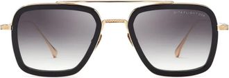 Dita Eyewear geometric-frame sunglasses - Black
