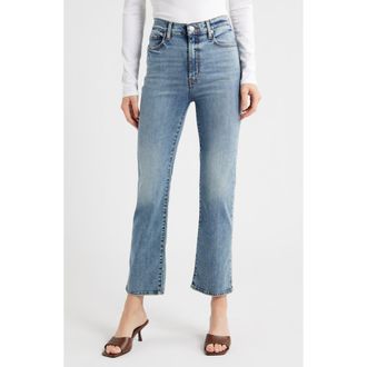 Frame Denim Le Sleek High Waist Ankle Straight Leg Jeans in Everywhere at Nordstrom Rack, Size 34
