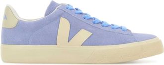 Veja Blue Leather Sneakers