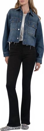 Kut from the Kloth Lana Denim Jacket In Assertiveness
