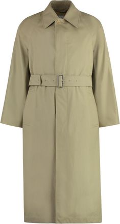 Burberry Olive Green Trench Coat
