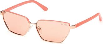 Guess GU00106 74S Womens Sunglasses Gold Size 59