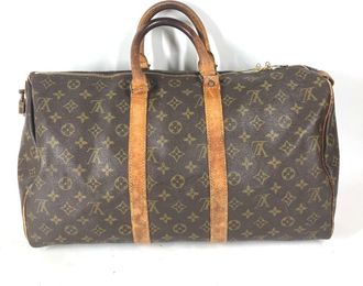 Louis Vuitton Brown Monogram Boston Bag (Pre-Owned)