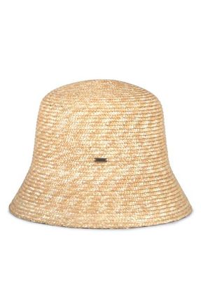 Eugenia Kim Anais Straw Bucket Hat in Natural at Nordstrom