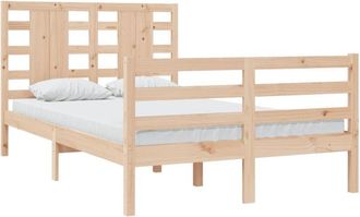 vidaXL Bed Frame without Mattress 120x200 cm Solid Wood Pine vidaXL