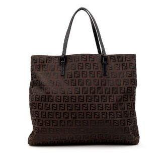 Fendi Pre-owned Fendi Zucchino Canvas Tote Ladies 8BH073