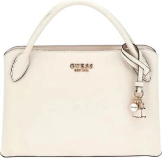 Guess Fedana Elite Satchel - Dames - Handtassen - Beige - ONE Size - Tassen