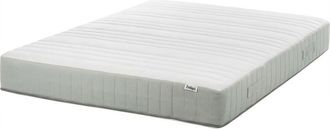 Beliani Materasso matrimoniali rigido a molle insacchettate sfoderabile a 7 zone 120 x 200 cm Roomy