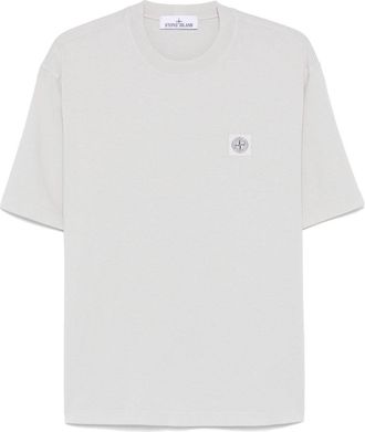 Stone Island Jersey T-shirt - Grijs