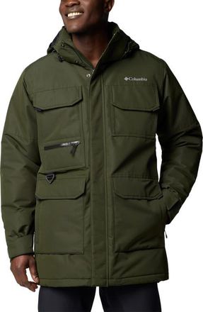 Columbia Landroamer II Waterproof Parka in Greenscape at Nordstrom, Size Xx-Large