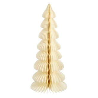MiCa Decorations &Aacute;rbol de navidad decorativo blanco h160xb75xl75cm