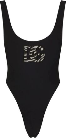 Dolce & Gabbana Costume intero con cut-out - Nero