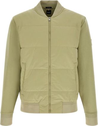 HUGO BOSS Hombre, Chaquetas, Verde, Talla: L