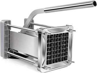 OEM Cortador Patatas Fritas Manual, Cortador De Patatas Profesional Corta Patata Acero Inoxidable Con Cuchillas De 12mm Para Uso Dom&eacute;stico