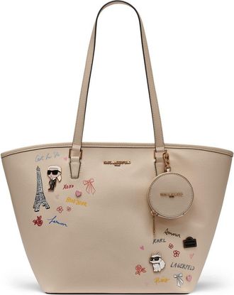 Karl Lagerfeld Adele Tote in Neutral Multi (Brie) at Nordstrom