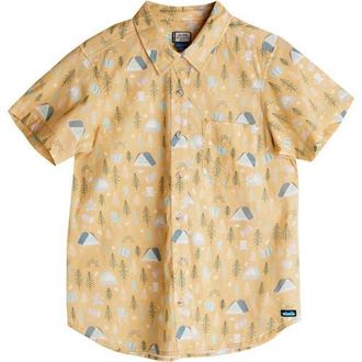 Kavu Girl Party Shirt - Womens in Camp Vibes at Nordstrom, Size X-Small