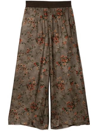 Uma Wang Pansy trousers - Brown