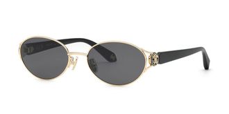 Roberto Cavalli SRC174M 0300 Mens Sunglasses Gold Size 57