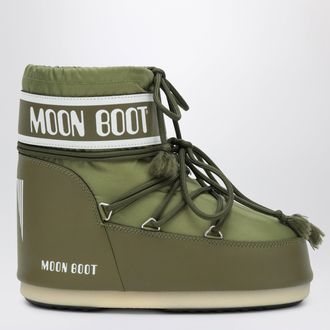 Moon Boot Khaki Icon Low boot in nylon