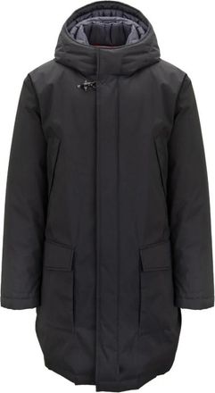 Moorer Parka - Heren - Parka Jassen - Blauw - 3XL - Polyester - Jassen