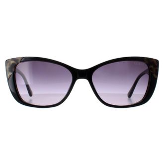 Guess GU7511 05B zwart donkerblauw gradi&euml;nt zonnebril