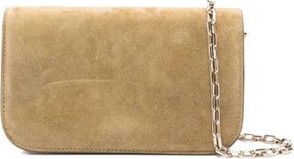 Christian Louboutin Paloma Suede Leather Clutch