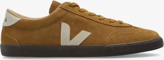 Veja Mens Volley Suede Sneakers In Natural/eagle