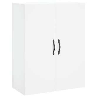 vidaXL Armario De Pared Madera De Ingenier&iacute;a Blanco 69,5x34x90 Cm Vidaxl
